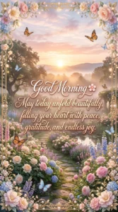 Beautiful & Aesthetic Morning Blessings